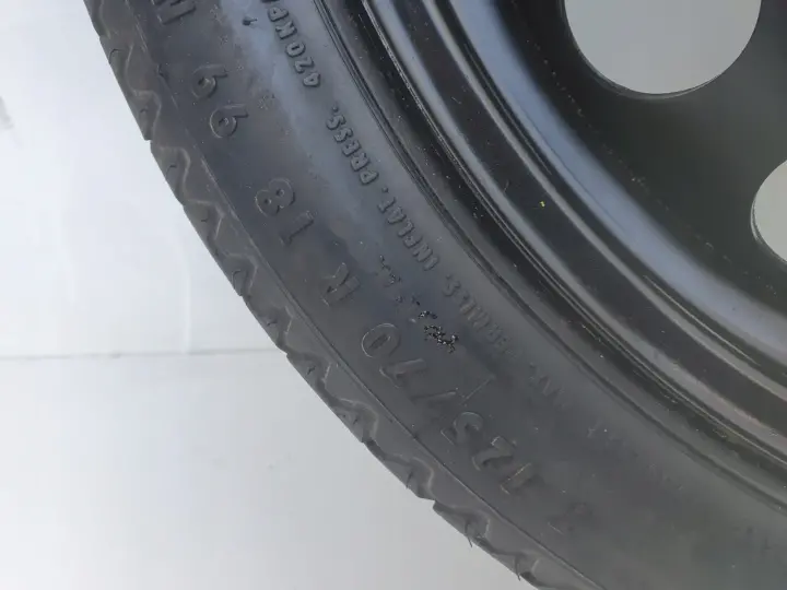 Audi Seat Vw Skoda KOŁO DOJAZDOWE dojazdówka 125/70 R18 5x100 1J0601027M