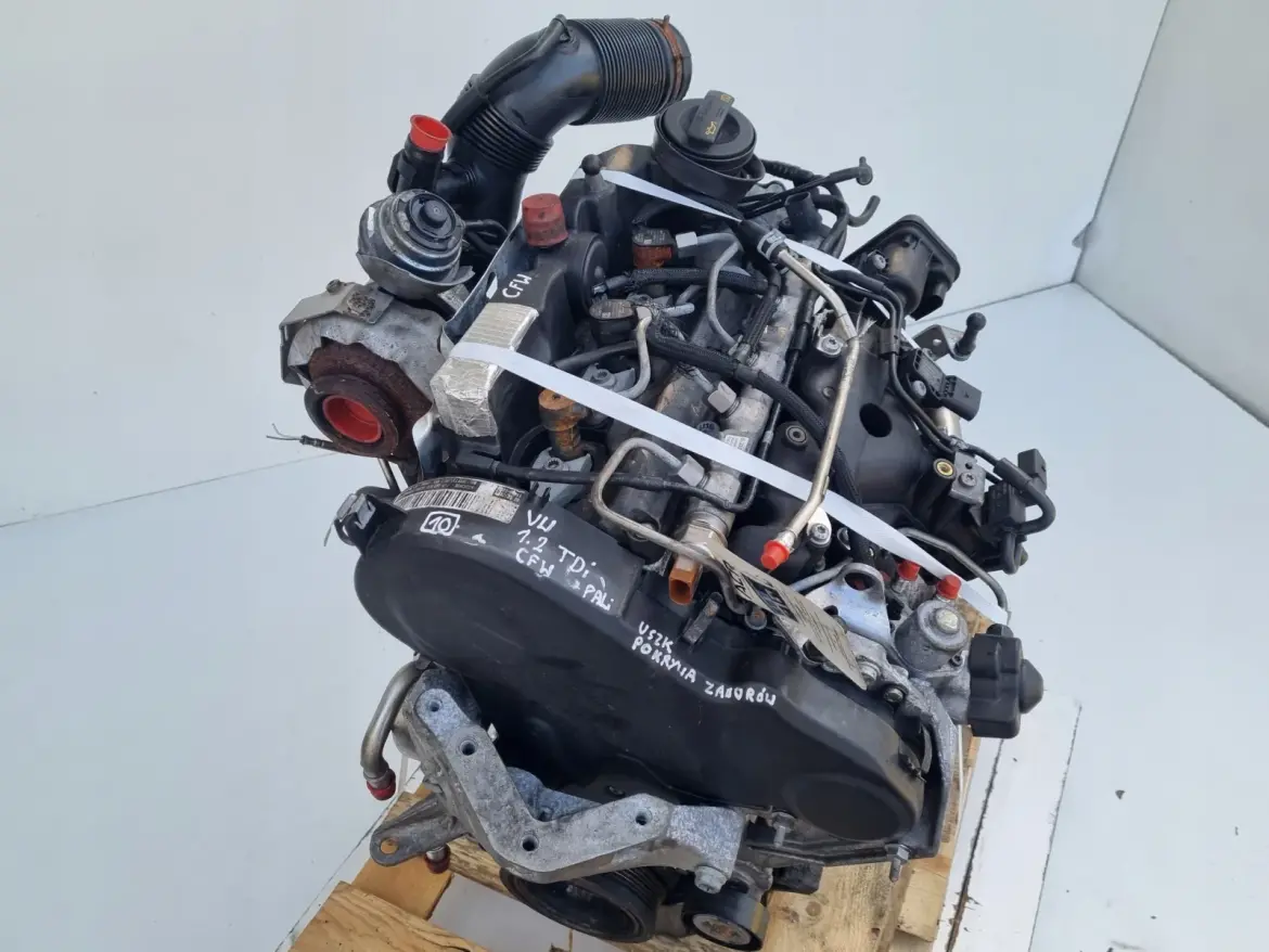 SILNIK KOMPLET Skoda Fabia II 1.2 TDI 75KM CFW CFWA