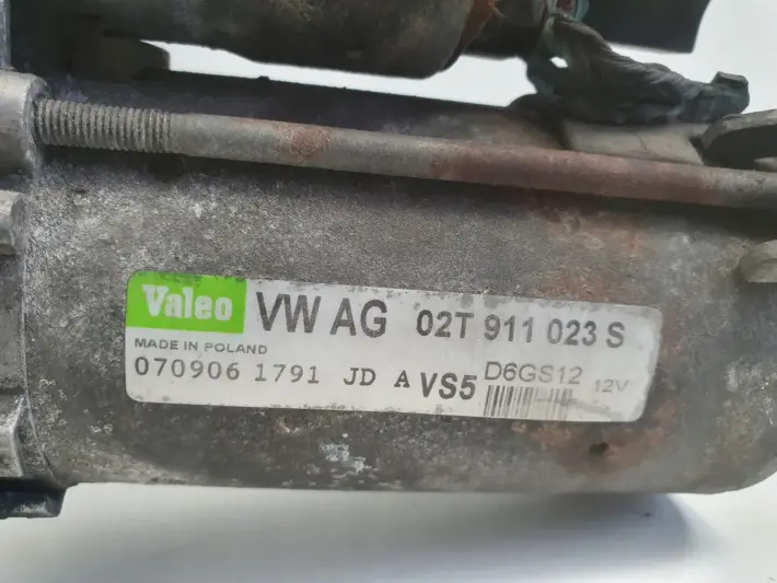 Skoda Fabia I 1.2 12V ROZRUSZNIK 02T911023S valeo