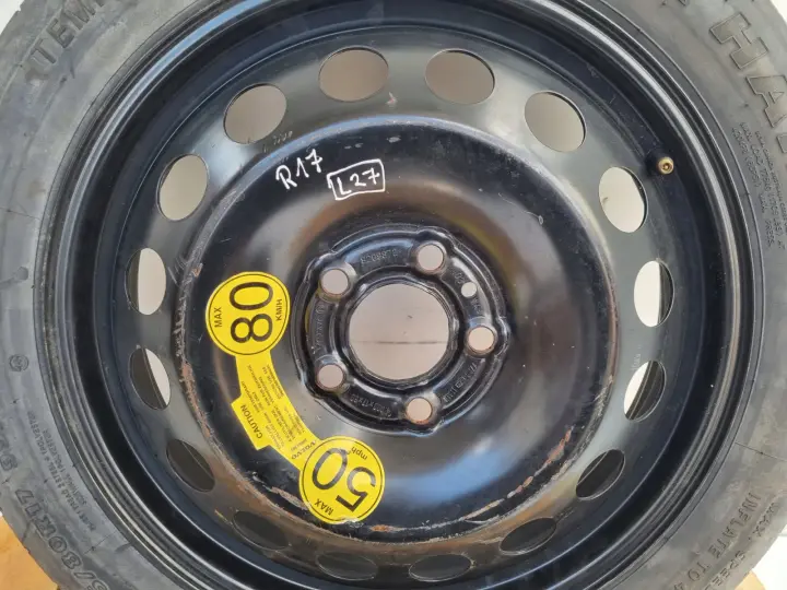 Volvo S80 V70 S60 I KOŁO DOJAZDOWE dojazdówka 125/80 R17 9209872