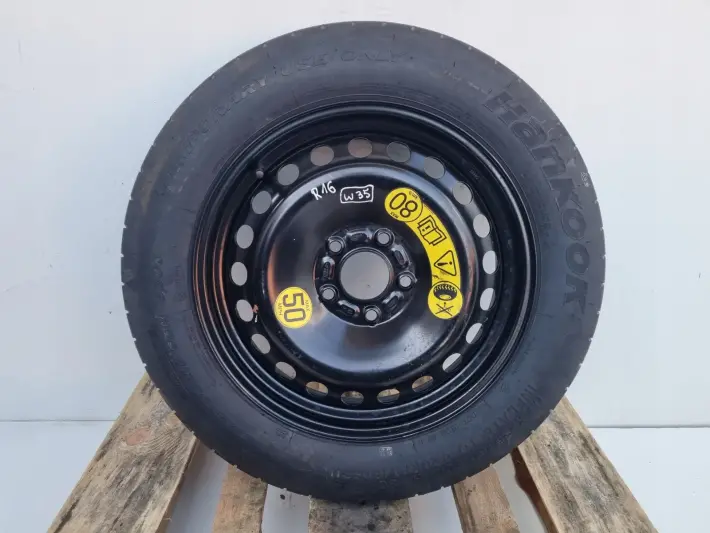 Ford C -Max II Focus Mk3 KOŁO DOJAZDOWE dojazdówka 125/80 R16 5x108 2160848