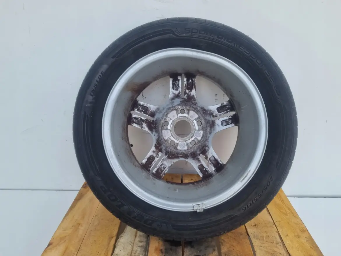Passat B5 FELGA ALUMINIOWA KOŁO ZAPASOWE zapas 205/65 R16 5x112 3B0601025G