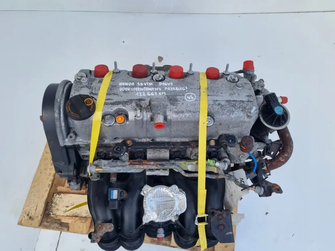 SILNIK KOMPLET Honda Civic VII 1.6 VTEC 110KM udokumentowane 122tyś D16V1