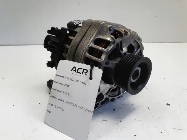 Peugeot 207 1.4 8V ALTERNATOR 9656956080 CL7