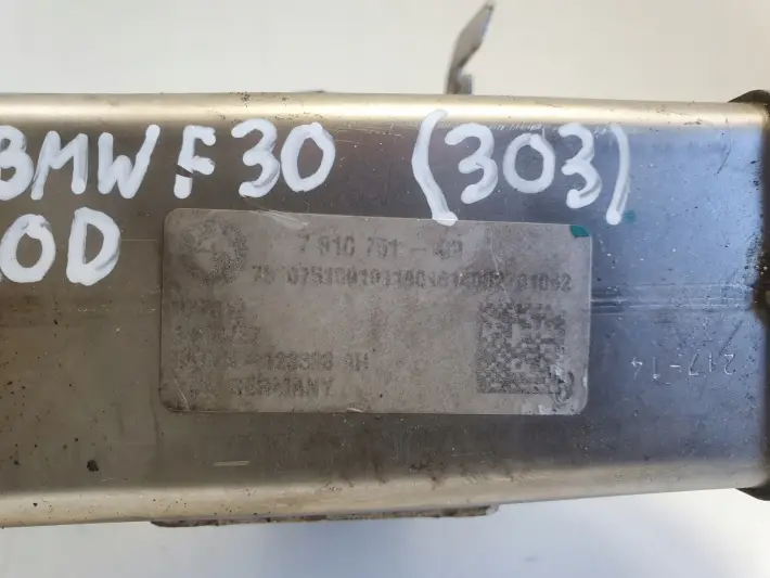 BMW E87 E90 2.0 D CHŁODNICA SPALIN zawór egr 7810751