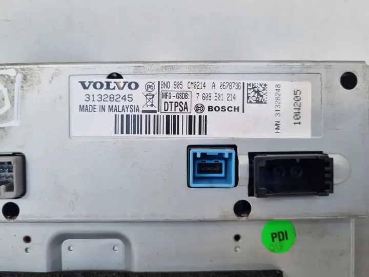 Volvo V60 I S60 II XC60 I EKRAN NAWIGACJI Wyświetlacz 31328245