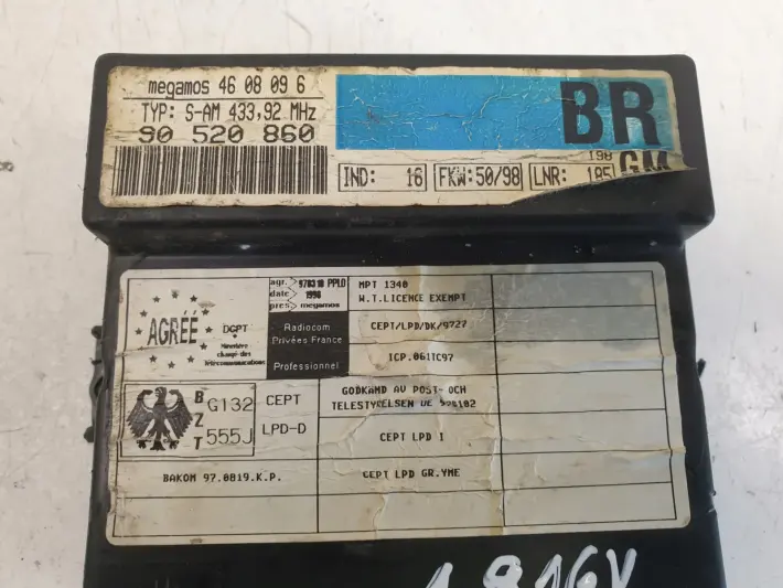 Opel Astra G II MODUŁ KOMFORTU Sterownik 90520860