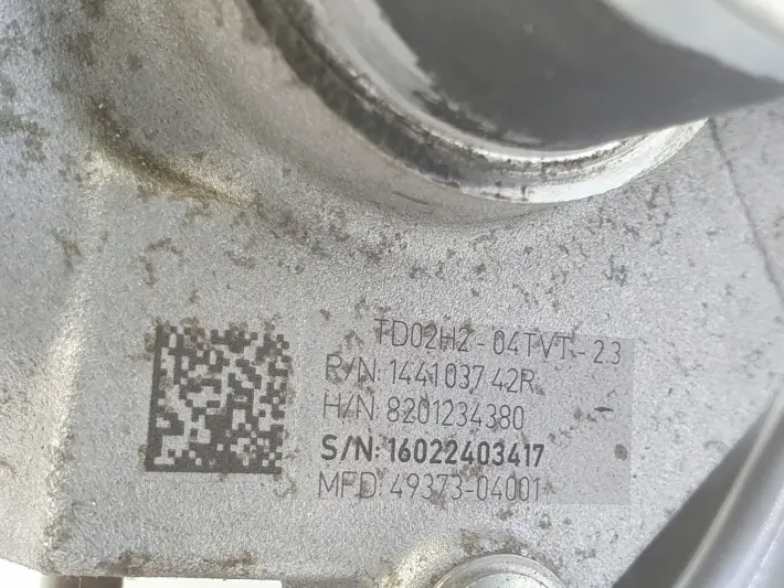 Dacia Sandero II 0.9 TCe TURBOSPRĘŻARKA turbo 8201234380