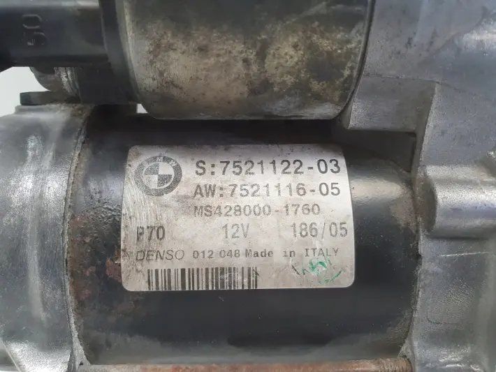 BMW E90 2.5 i ROZRUSZNIK Denso 7521122 7521116 7521122-03