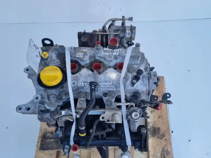 SILNIK KOMPLET Renault Clio IV 0.9 0,9 T TURBO 90KM serwis 114tyś H4B408