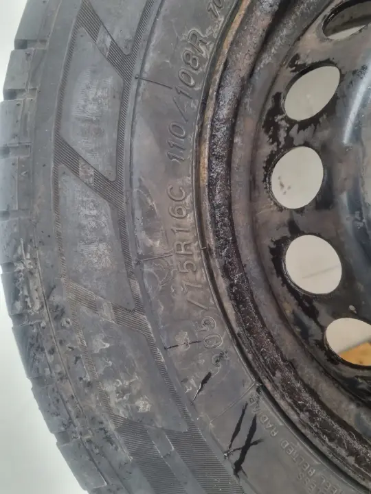 Mercedes Sprinter KOŁO ZAPASOWE Zapas felga A0014014802 205/75 R16C 6x130