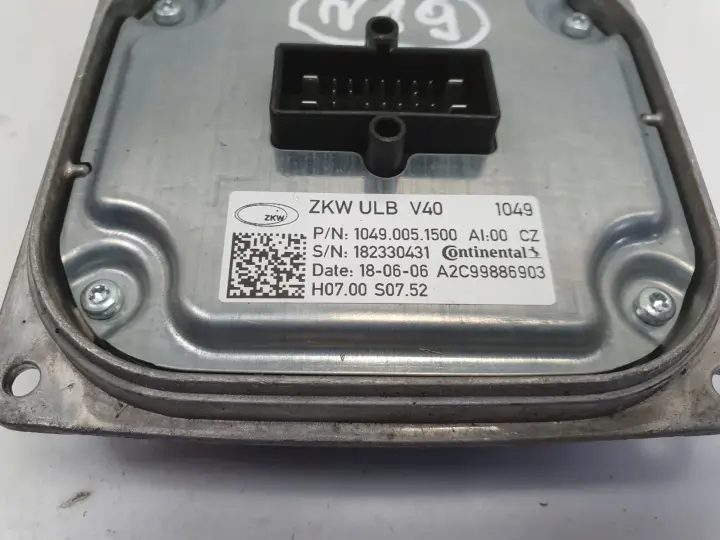 Volvo V40 II lift PRZETWORNICA LAMPY Moduł A2C99886903 182330431