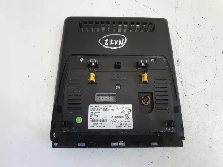 Renault Clio V Zoe II EKRAN NAWIGACJI Wyświetlacz Radia 280349411R