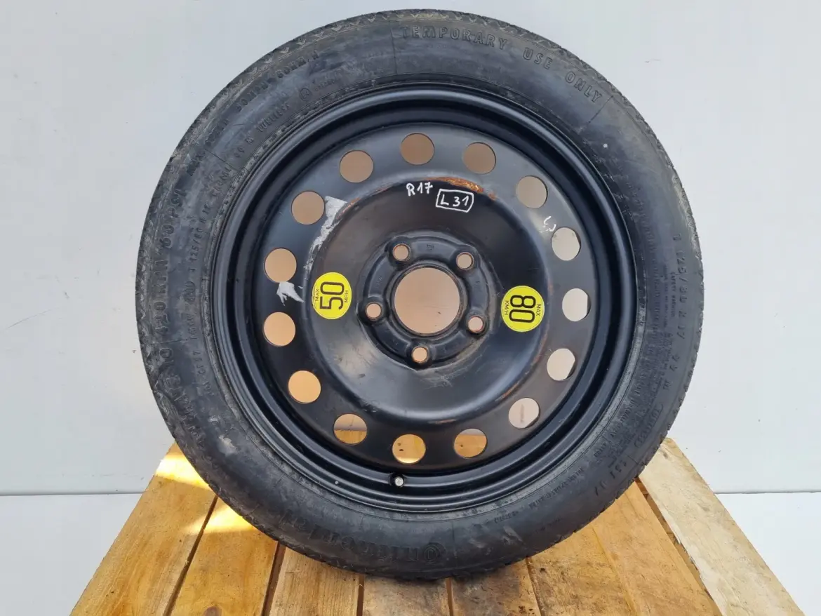 BMW E46 E60 X3 KOŁO DOJAZDOWE dojazdówka 125/80 R17 5x120 6750007