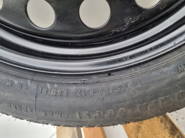 Ford S-Max Mondeo mk4 KOŁO DOJAZDOWE dojazdówka 125/80 R17 6G92-BB 2170800