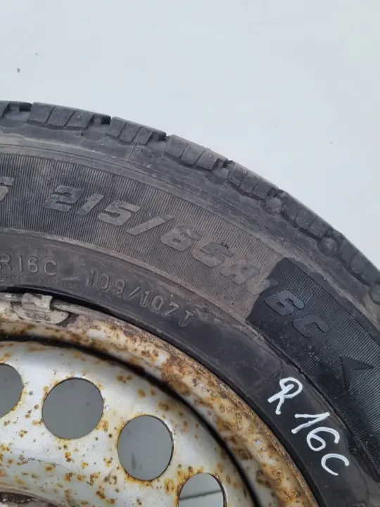 VW Transporter T5 T6 KOŁO ZAPASOWE Zapas felga 215/65 R16C 5x120 7H0601027D