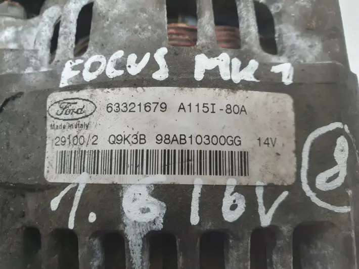 Ford Focus I MK1 1.6 16V ALTERNATOR 98AB10300GG