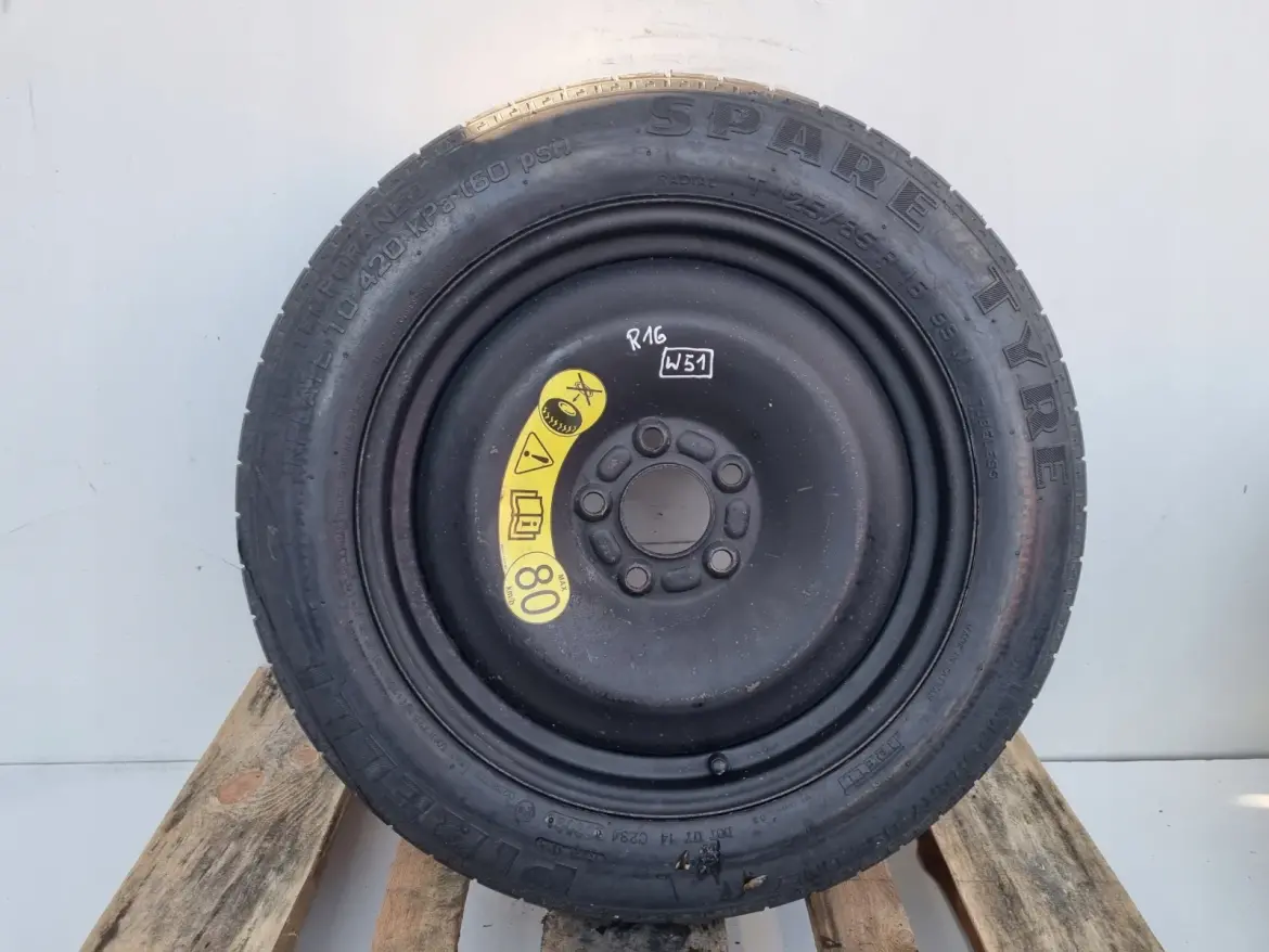 Ford C-Max Focus Mk2 II KOŁO DOJAZDOWE dojazdówka 125/85 R16 5x108 1S71MH