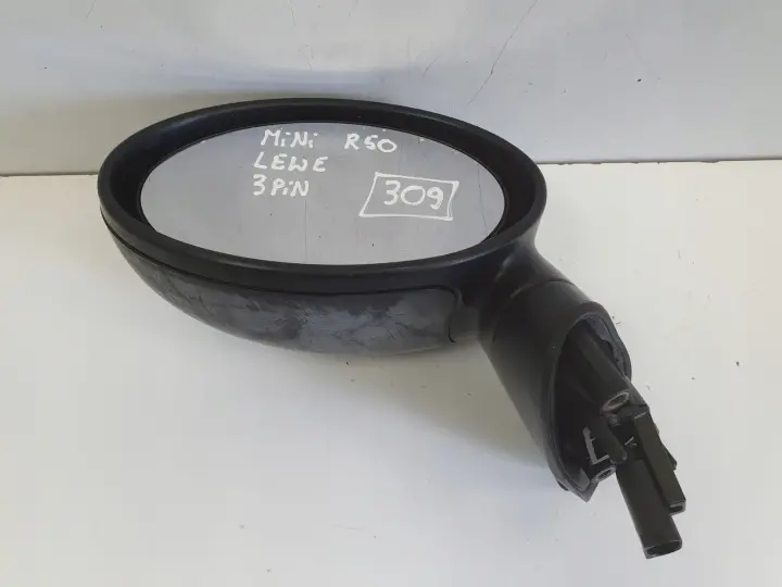 Mini R50 R53 Cooper 01-06r LUSTERKO LEWE KIEROWCY 3 pin