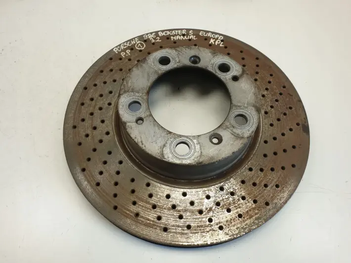 Porsche Boxster 986 3.2 TARCZA HAMULCOWA Przód