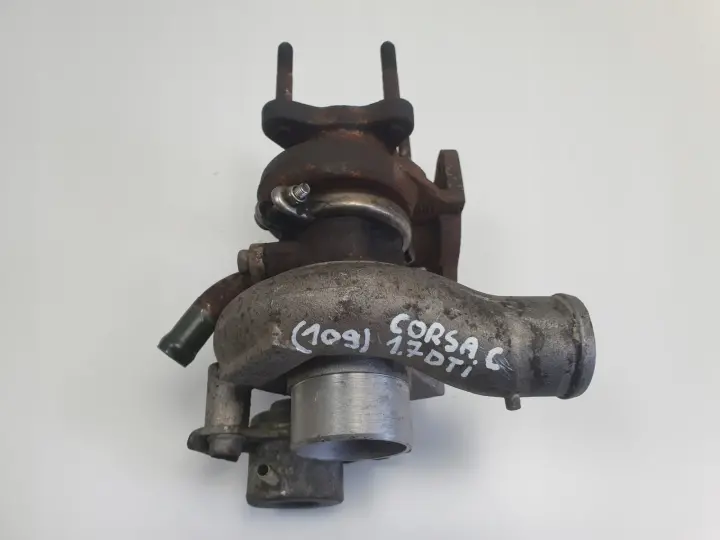 Opel Corsa C 1.7 DTI TURBOSPRĘŻARKA turbo 49173-06501