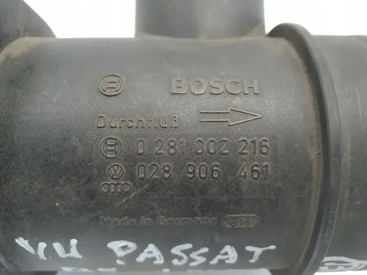 VW Passat B5 1.9 TDI PRZEPŁYWOMIERZ POWIETRZA 0281002216 028906461