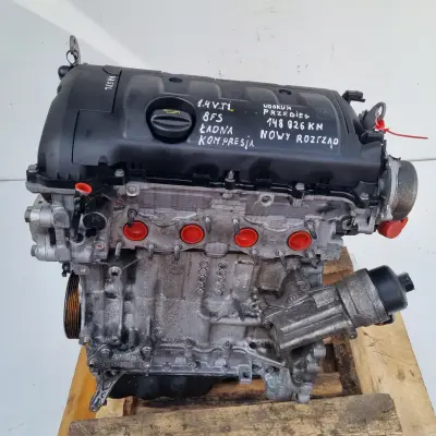 SILNIK PO PRZEGLĄDZIE Peugeot 308 1.4 16V VTI nowy rozrząd 8FS