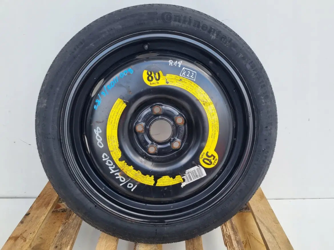 Audi Seat Vw Skoda KOŁO DOJAZDOWE dojazdówka 125/70 R18 1K0601027B