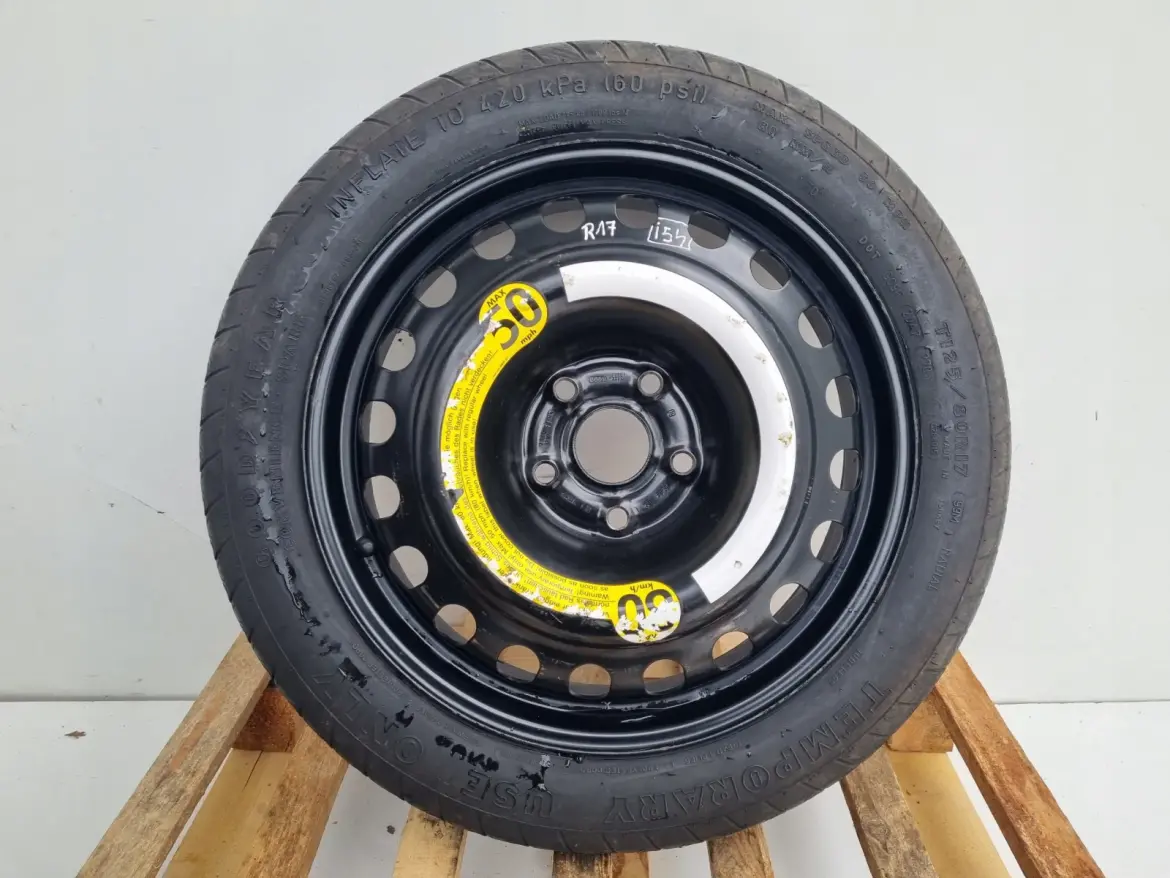 Audi A4 B6 B7 KOŁO DOJAZDOWE dojazdówka 125/80 R17 5x112 8E0601027C