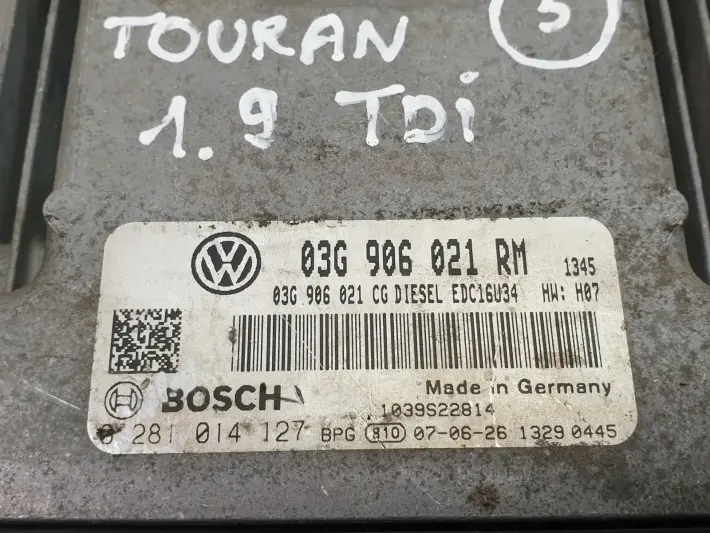 Vw Touran I 1.9 TDI STEROWNIK SILNIKA 03G906021RM