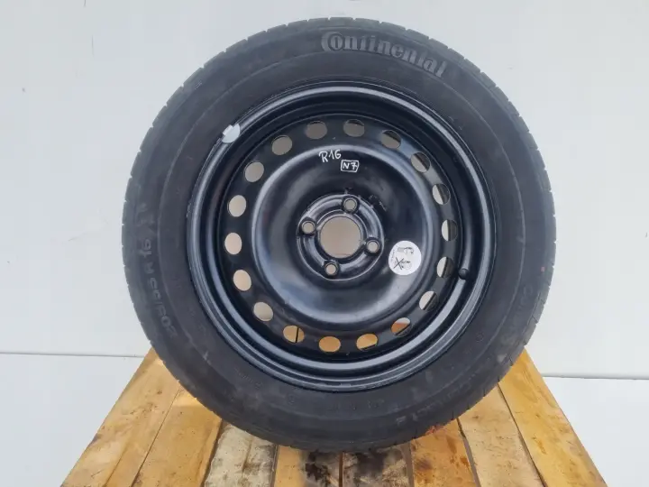 Renault Megane Scenic III KOŁO ZAPASOWE Zapas felga 205/55 R16 4x100 ET49