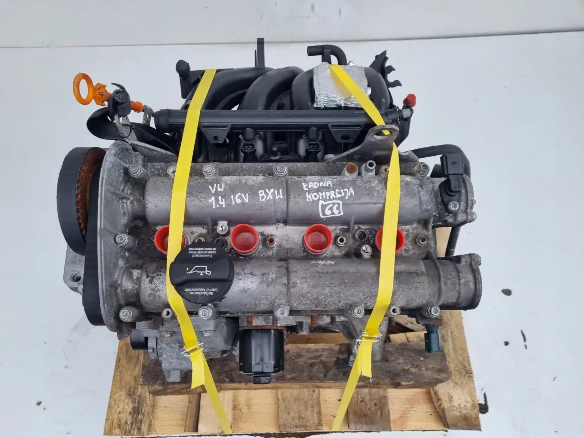 SILNIK KOMPLET SILNIK Skoda Fabia II 1.4 16V 86KM 146tyś BXW