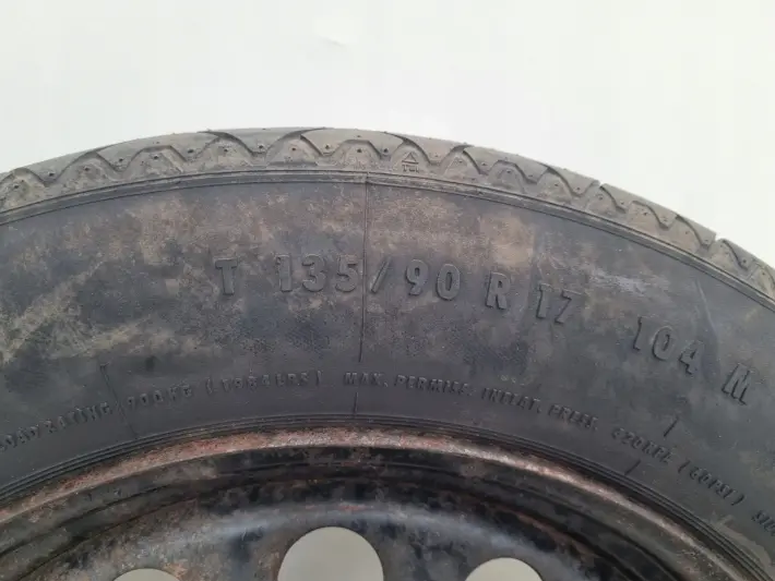 BMW E83 E60 KOŁO DOJAZDOWE dojazdówka 135/90 R17 5x120 6758778