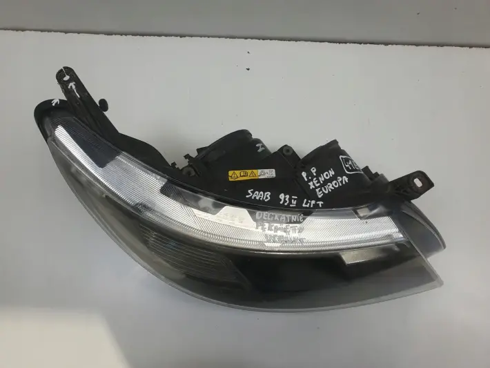 Saab 9-3 II LIFT 07-11r PRZEDNIA LAMPA PRAWA PRAWY PRZÓD europa xenen