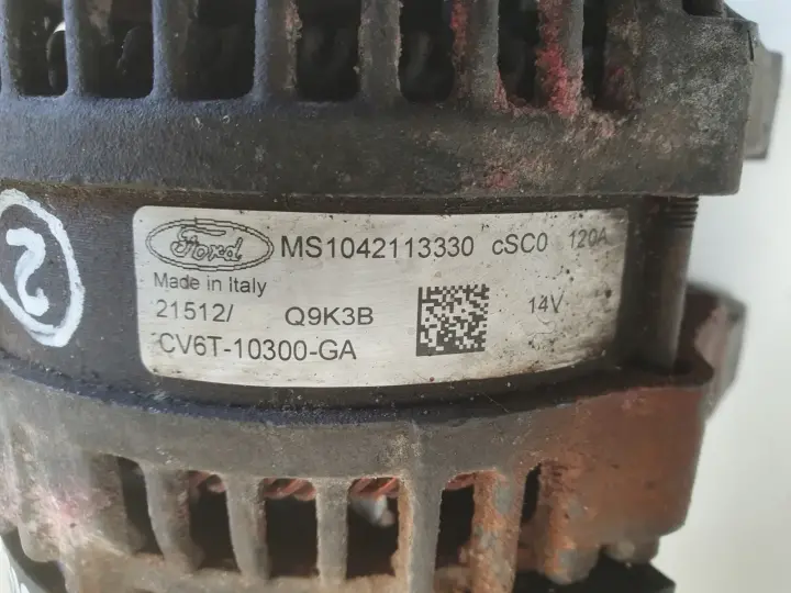 Ford Focus MK3 1.0 EcoBoost ALTERNATOR CV6T-10300-GA 120A