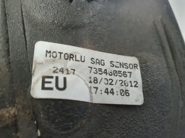 Fiat Fiorino III Nemo Qubo LUSTERKO PRAWE PASAŻERA 7 Pin EUROPA 735460567