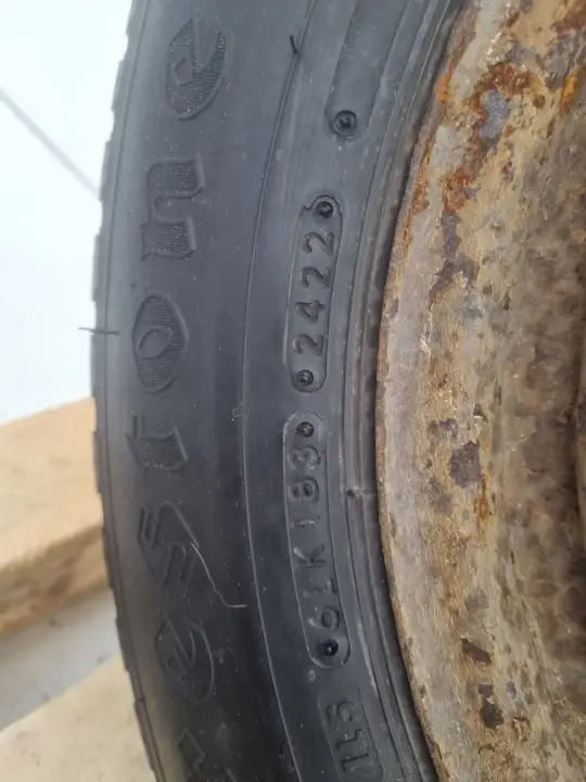 VW Transporter T4 KOŁO ZAPASOWE Zapas felga 205/70 R15C 6JX15H2 ET55