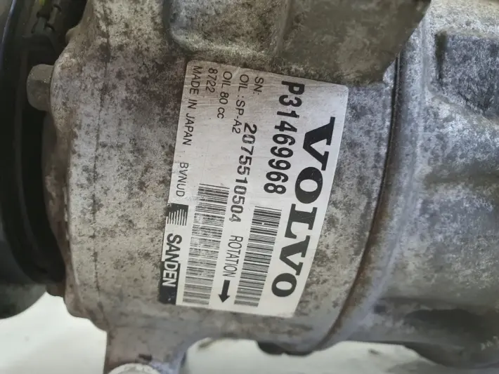 Volvo V60 II 2.0 D4 SPRĘŻARKA KLIMATYZACJI pompa P31469968