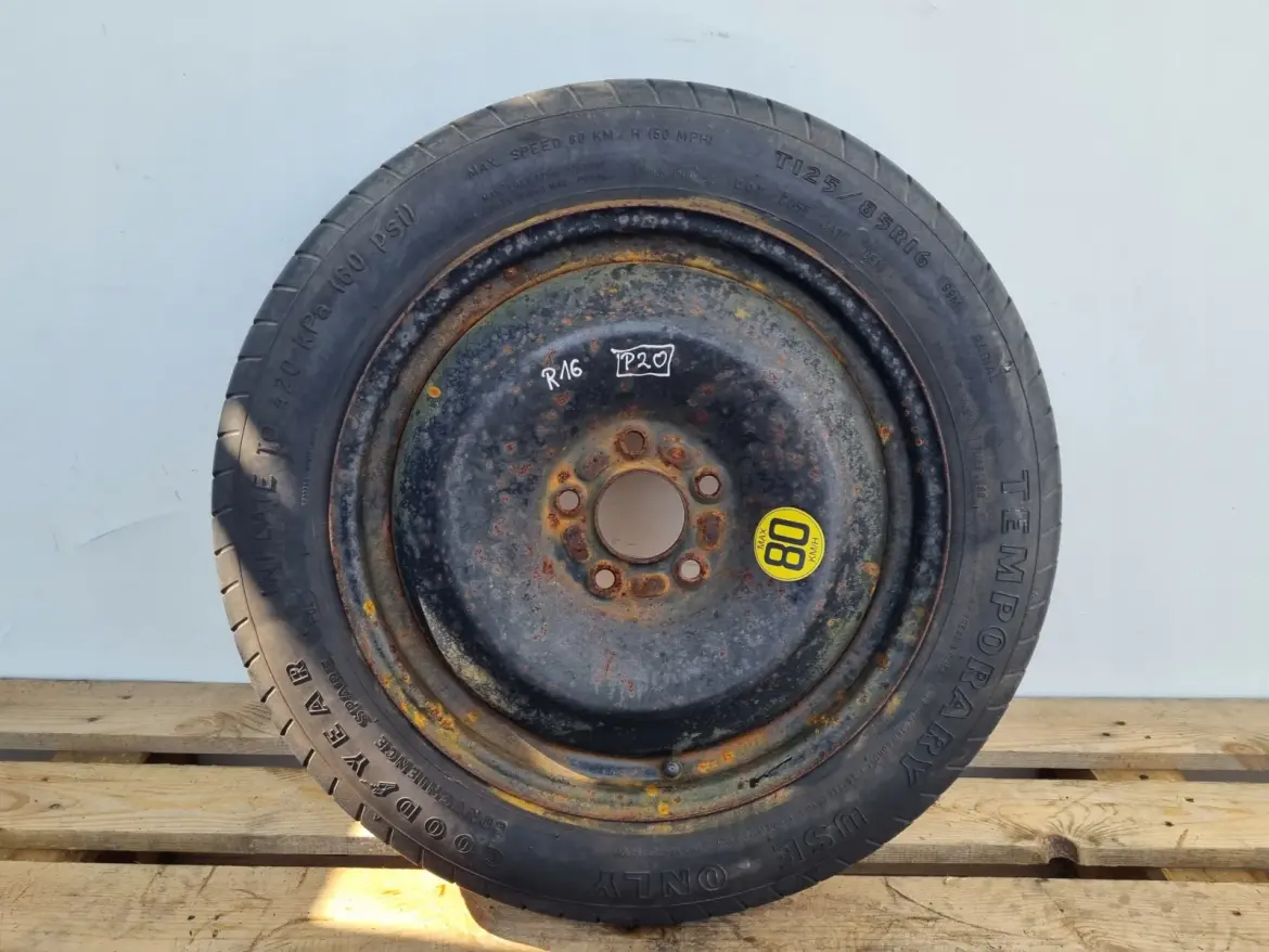 Ford C-Max Focus Mk2 II KOŁO DOJAZDOWE dojazdówka 125/85 R16 5x108 1S71MH