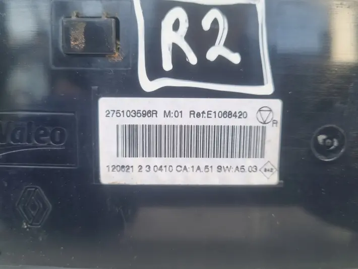 Renault Scenic III Megane III lift PANEL KLIMATYZACJI Nawiewu 275103596R