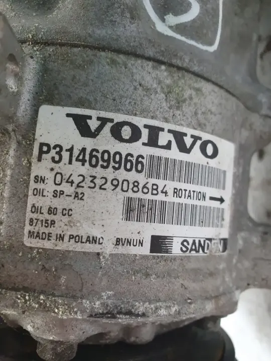 Volvo V40 II 2.0 D D2 SPRĘŻARKA KLIMATYZACJI pompa P31469966