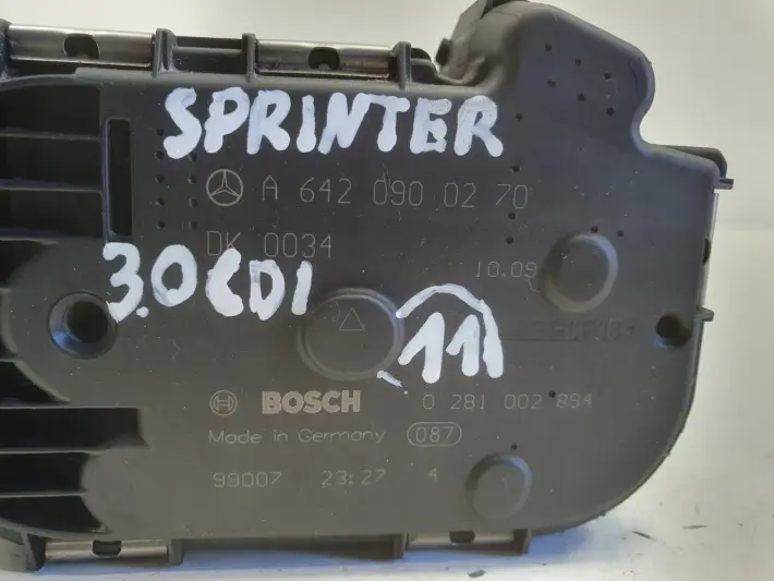 Mercedes Sprinter 906 3.0 CDI V6 PRZEPUSTNICA A6420900270 0281002894