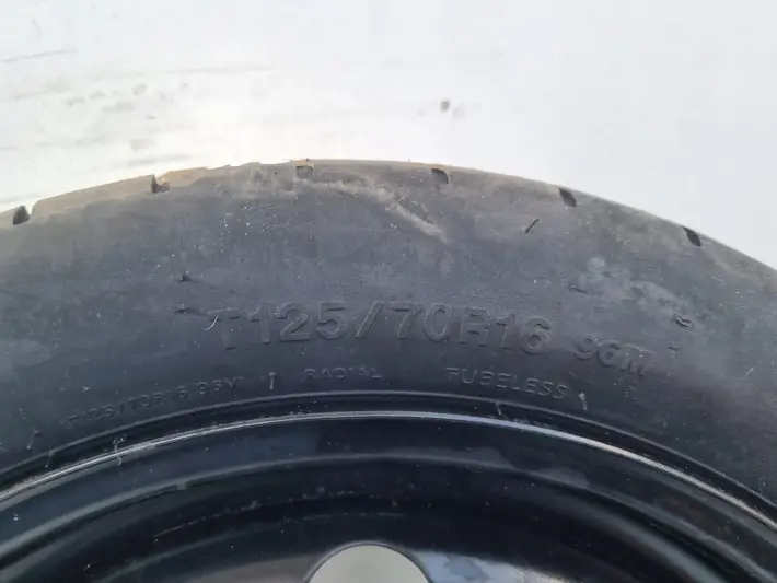 Audi Seat Vw Golf V KOŁO DOJAZDOWE dojazdówka 125/70 R16 1K0601027F 5x112