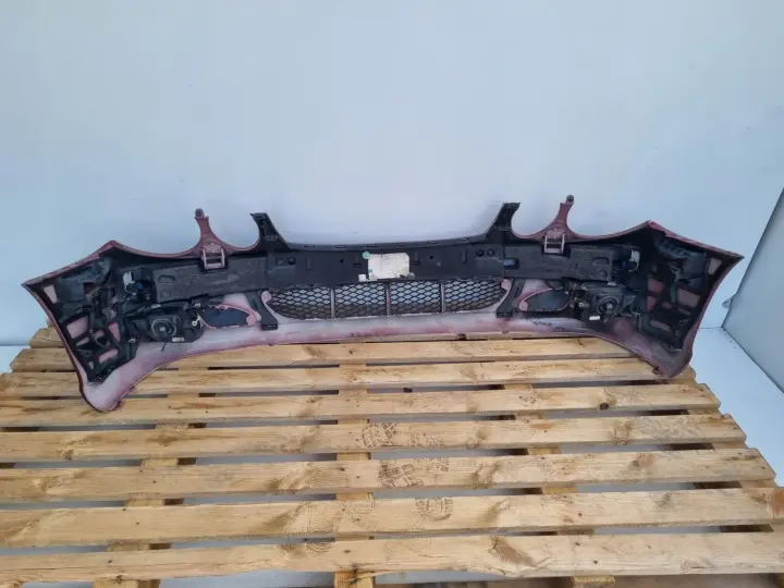 Mercedes W211 LIFT 02-06r KOMPLETNY PRZEDNI ZDERZAK przód PDC HALOGENY 567