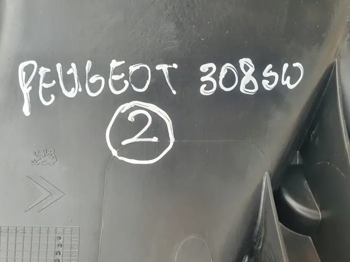 Peugeot 308 DESKA ROZDZIELCZA KONSOLA airbag pasaż