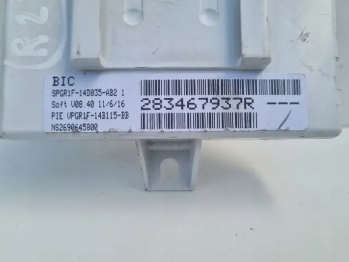 Renault Clio IV Captur STEROWNIK NAWIGACJI BIC GPS 283467937R