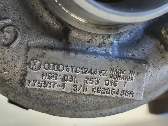 Audi A3 II 8P 1.6 TDI TURBOSPRĘŻARKA turbo 03L253016T