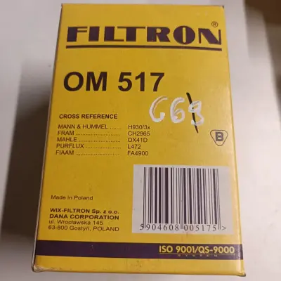 BMW E12 E28 E34 E24 E23 E32 FILTR OLEJU OM517