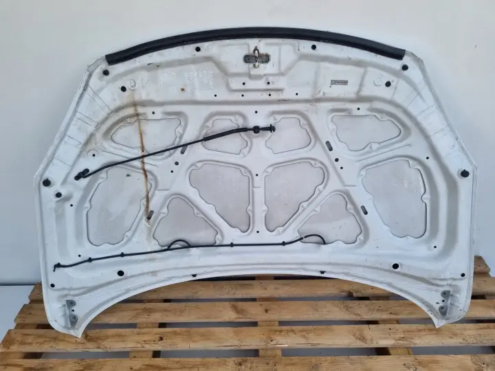 Kia Ceed Cee'd LIFT 09-12r PRZEDNIA MASKA POKRYWA SILNIKA WD Cassa White