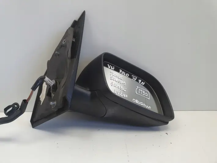 VW Polo IV 01-09r LUSTERKO PRAWE PASAŻERA europa 5 pin 6Q0857934